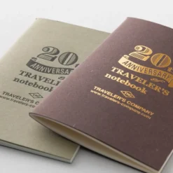 TRAVELER’S notebook Card Size 20th Anniversary Set Black