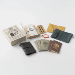 TRAVELER’S notebook Card Size 20th Anniversary Set Black