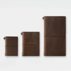 TRAVELER’S notebook Card Size 20th Anniversary Set Brown
