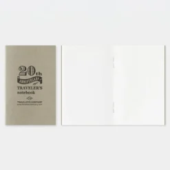 TRAVELER’S notebook Card Size 20th Anniversary Set Brown