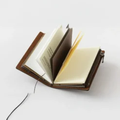 TRAVELER’S notebook Card Size 20th Anniversary Set Brown