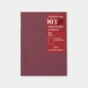 TRAVELER'S Notebook Recambio 003 Liso - Tamaño Pasaporte