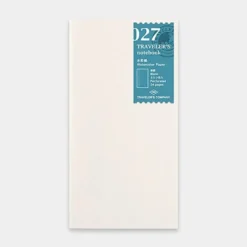 TRAVELER'S notebook Recambio 027 Papel para Acuarela - Tamaño Regular