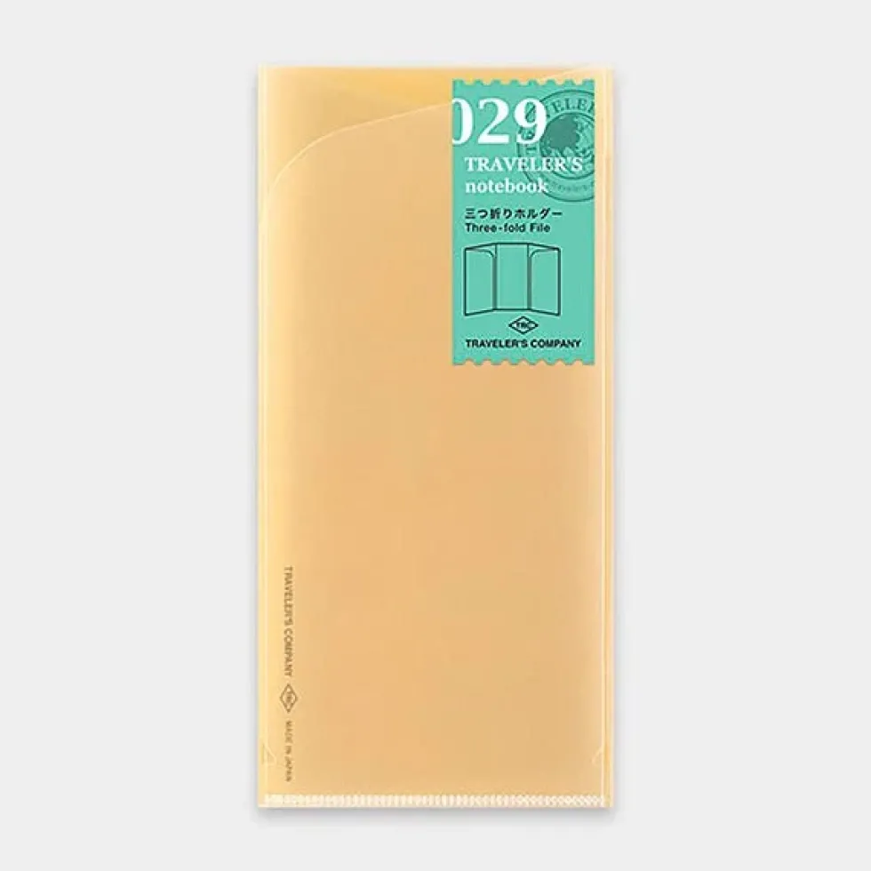 TRAVELER'S notebook Recambio 029 Archivador Plegable - Tamaño Regular