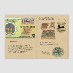 TRAVELER'S notebook Recambio 009 Papel Kraft - Tamaño Pasaporte