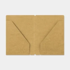 TRAVELER'S notebook Recambio 010 Carpeta Kraft - Tamaño Pasaporte