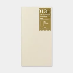 TRAVELER'S notebook Recambio 013 Papel Ligero - Tamaño Regular
