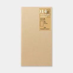 TRAVELER'S notebook Recambio 014 Papel Kraft - Tamaño Regular