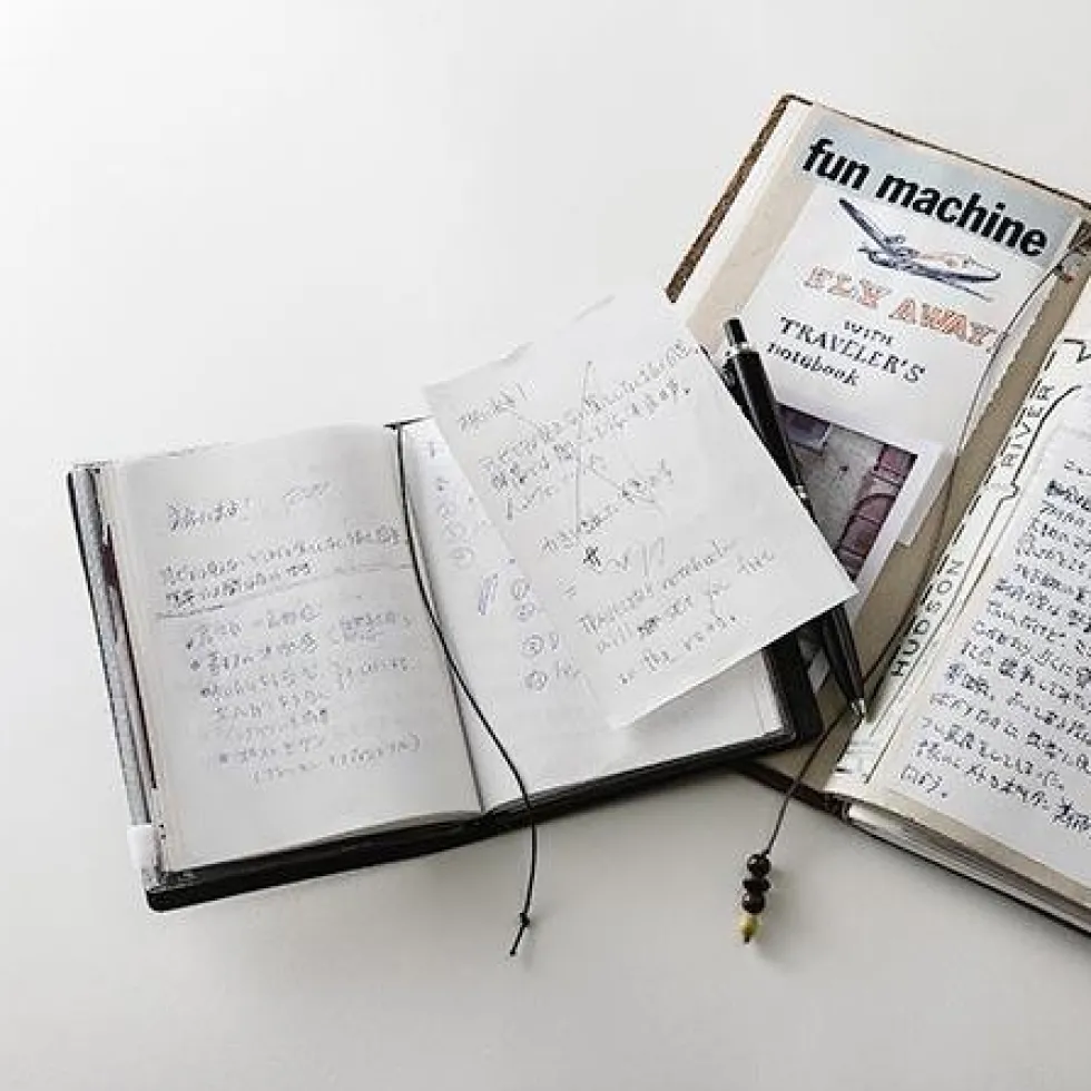 TRAVELER'S notebook - Tamaño Pasaporte Azul