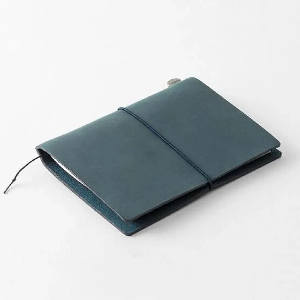 TRAVELER'S notebook - Tamaño Pasaporte Azul