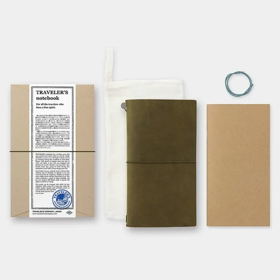 TRAVELER’S notebook - Tamaño Regular Oliva