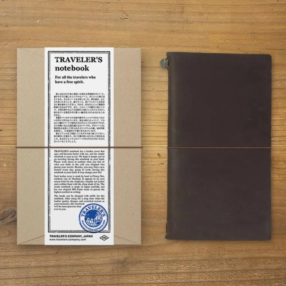 TRAVELER'S notebook - Tamaño Regular Marrón