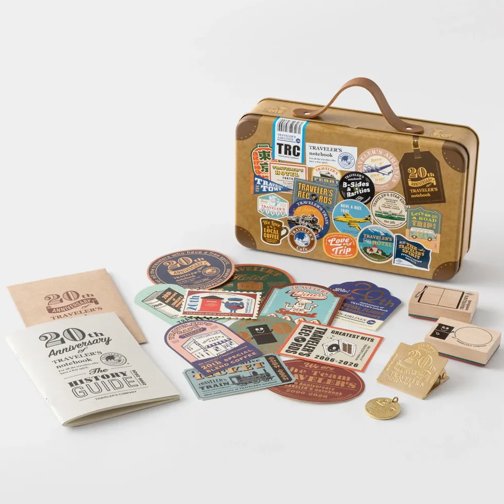 TRAVELER'S Notebook 20th Anniversary Customization Set