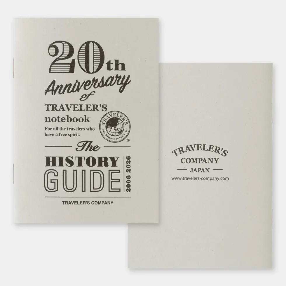 TRAVELER'S Notebook 20th Anniversary Customization Set