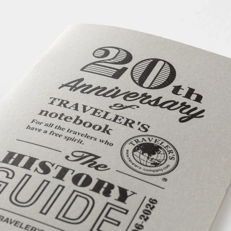 TRAVELER'S Notebook 20th Anniversary Customization Set