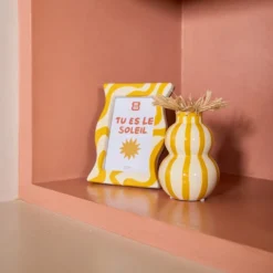 Vase Esperanza Raya Bailarinas Amarillas