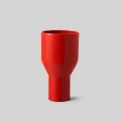 Vase Flowershade Red