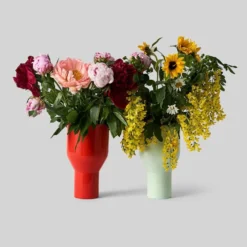 Vase Flowershade Red