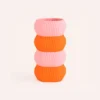 Vase ONDRA Bicolor - Pink Orange