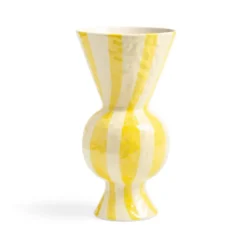 Vase Rhombic Yellow
