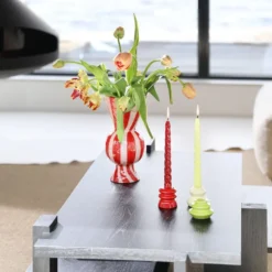 Vase Rhombic Yellow