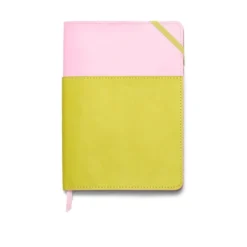 Vegan Leather Pocket Journal Lilac & Matcha