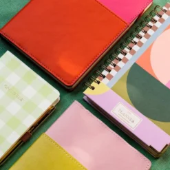 Vegan Leather Pocket Journal Lilac & Matcha