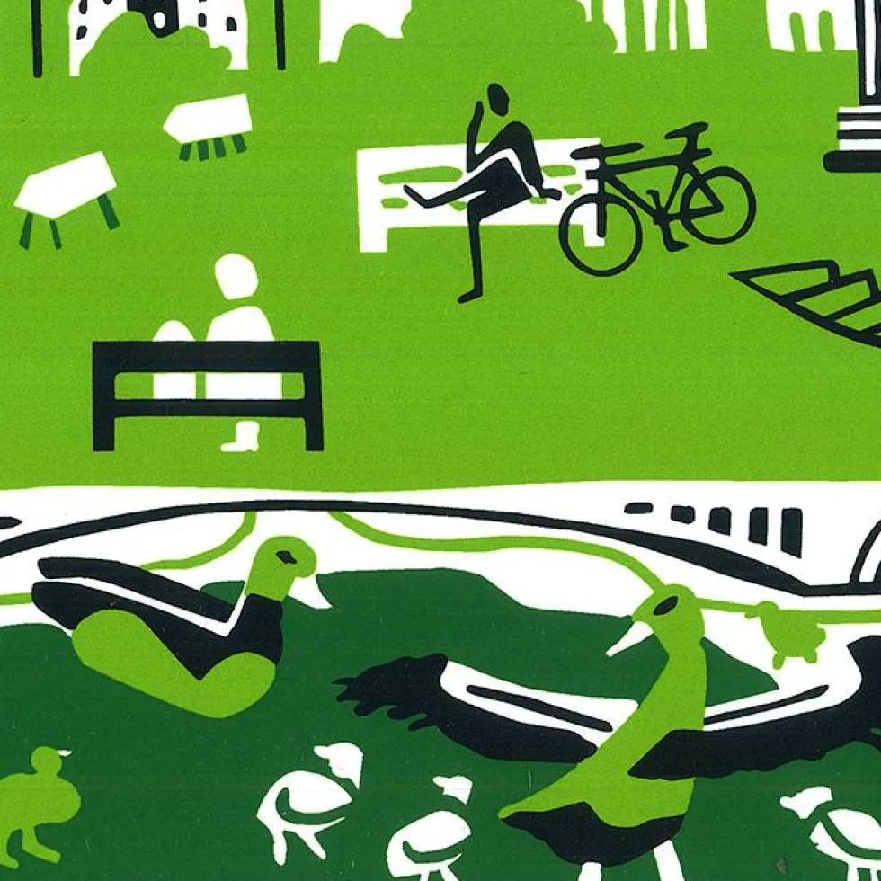 Verde Imperium Screen Print A3