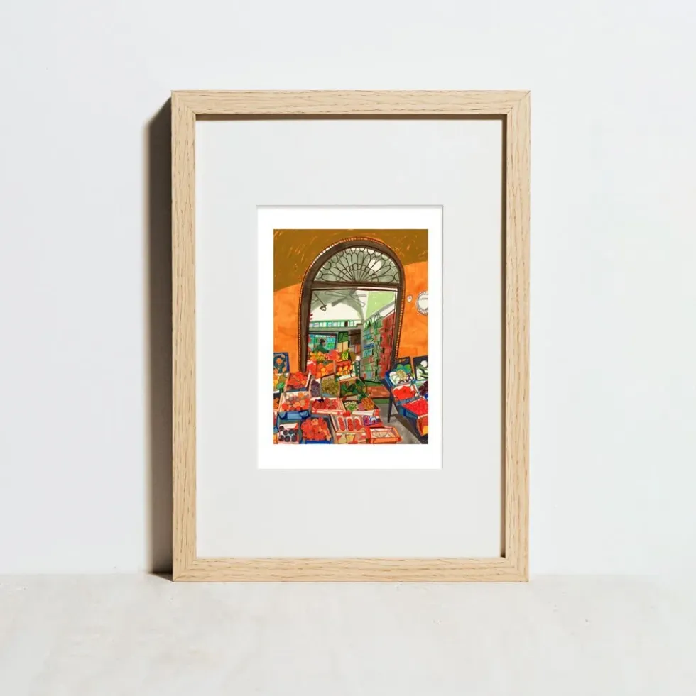 Via Drapperie, Bologna Giclée Print