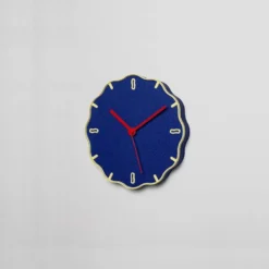 Wall Clock Margherita Blue/Yellow/Red