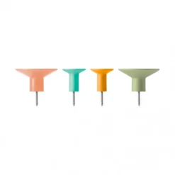 Wall Hooks Daisy (set of 4)