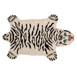 White Tiger Doormat
