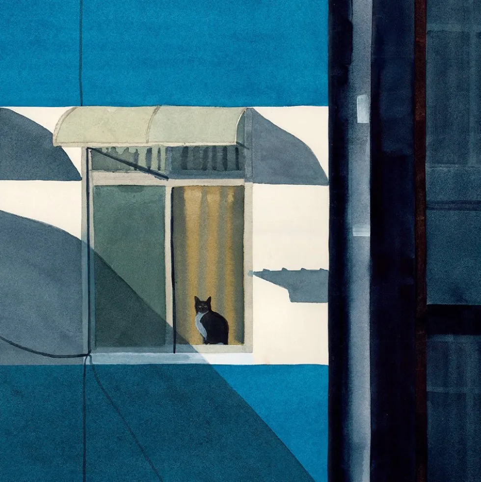 Window Giclée Print A5