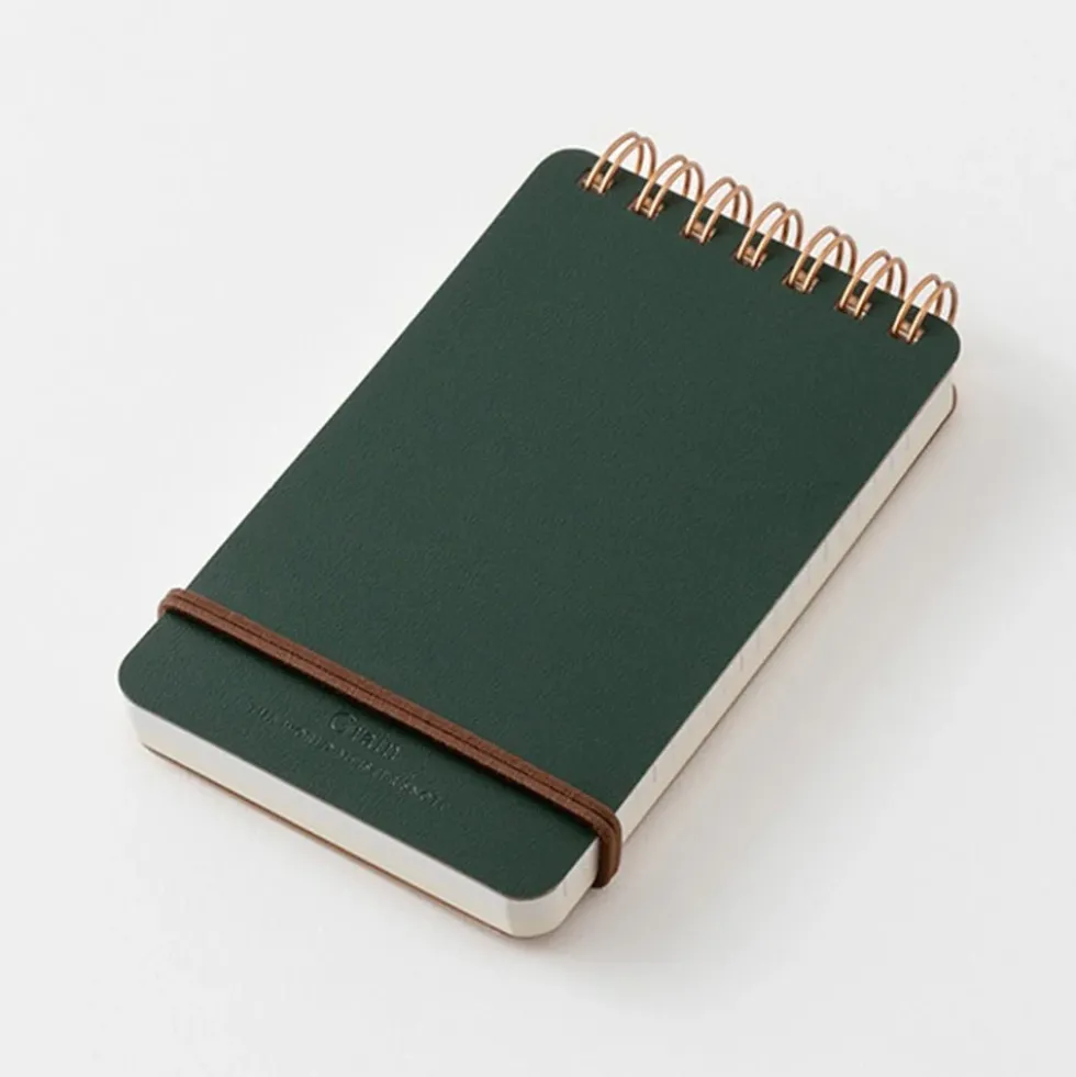 WM Ring Memo Grain Green