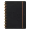 WM Ring Notebook Grain B6 Variant Black