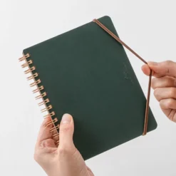 WM Ring Notebook Grain B6 Variant Green