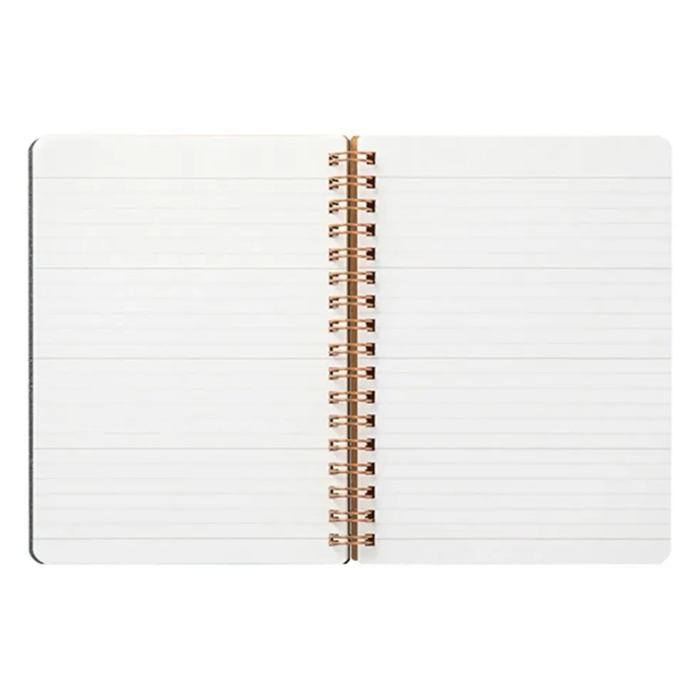 WM Ring Notebook Grain B6 Variant Red