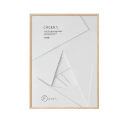 Wooden Frame E A2 Oak - Anti-Reflective Acrylic