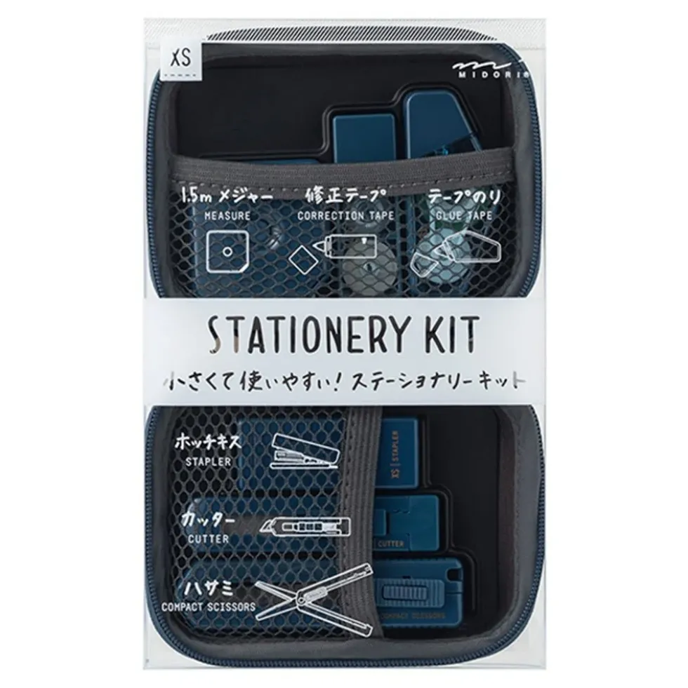 XS Stationery Kit Navy Blue