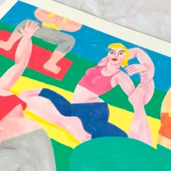 Yoga-ga Digital Print