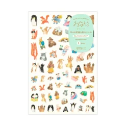 Yuru Log Sticker 1 Sheet Animal