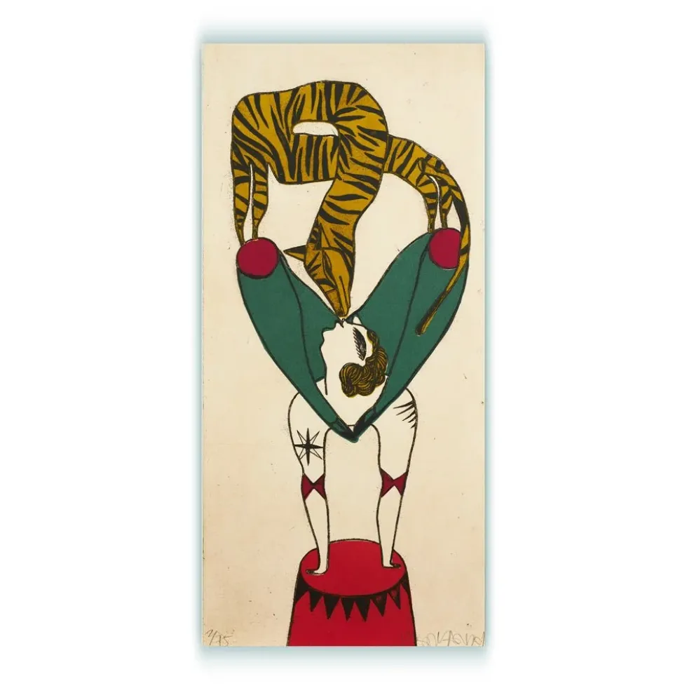 Zur y Alma, Circo Venus Limited Edition Engraving